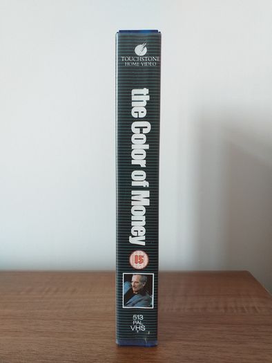The Colour Of Money BIG BOX VERSION Video Cassette Tape Vhs Pal On A Super High Quality Cassette Tape In Cherry, Mint Condition Next To New