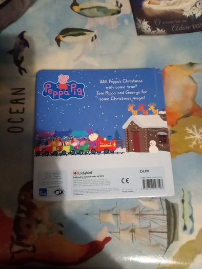 hardcover - boardbook - Peppa's Christmas wish