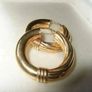 Vintage Hallmarked 9ct Gold Hoops Image 9