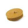 Glass Polish 11126 - Quick-Lock Bristle Disc / 3" 75mm - Yellow Grid 80 Image 2
