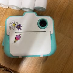 Instant camera & replacement rolls x18 & memory card