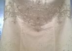 Ivory lace wedding dress