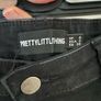 Pretty Little Thing black jeans, size UK 6 Image 2