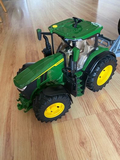 Bruder John Deere Tractor and Fliegl Slurry Tanker. Excellent Condition