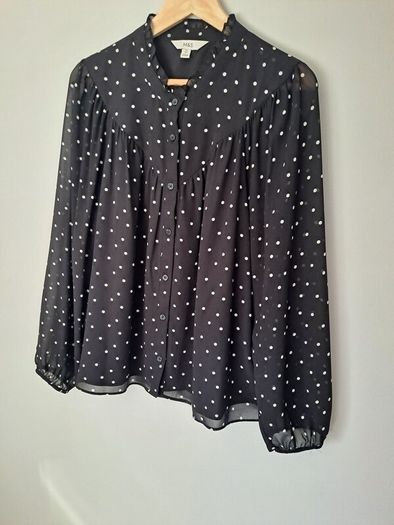 Marks & Spencer polka dot blouse size UK 16