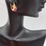 14 ct gold ruby earrings Image 5