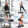 Vibration Plate Exercise Machine, Whole Body Workout Fitness Vibration Plate, Vibration Power Plate with Resistance Bands,Slim Vibration Platform for Home Training & Shaping,99 Levels Image 7