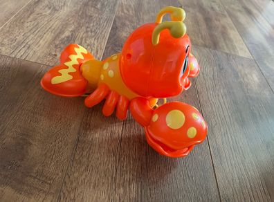 Lobster themed toddler pull along toy