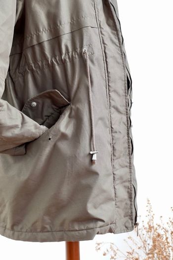 New look khaki parka jacket size UK 8 barely worn