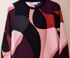 Ladies Black Patterned Top by Inwear