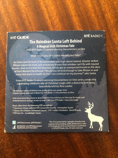 CD RTE The Reindeer Santa Left Behind Christmas