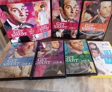 Get Smart Series 1-5 Complete Collection Dvd Boxset & Movie Get Smart Again Don Adams Vintage Comedy Show