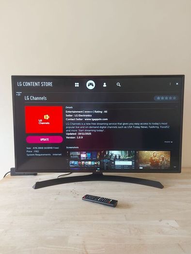 LG 43" 4k smart TV