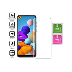 For Samsung Galaxy A21 A21s Tempered Glass Screen Saver Protector Case Friendly - FHT21SMTG