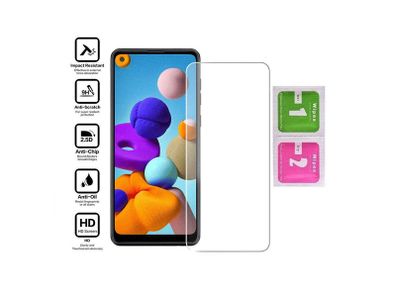 For Samsung Galaxy A21 A21s Tempered Glass Screen Saver Protector Case Friendly - FHT21SMTG