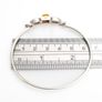 Vintage Silver, Natural Baltic Amber & CZ Bangle Image 9