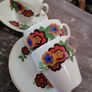 Vintage Brexton England tea cup set Image 3