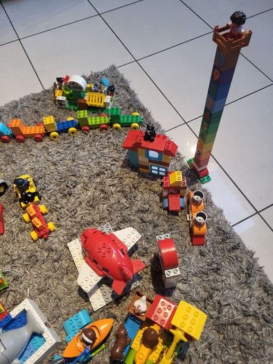 multiple sets of LEGO Duplo