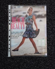 Vintage Clothes Patterns : " Beach Beauty " and  " Shirt Alert ! " : 1980s - 1990s