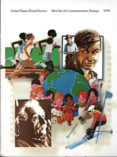1979 USA Commemorative Stamps Year Pack. All stamps Mint Never Hinged (MNH)