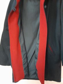Coat/jacket warm 80% wool with hood