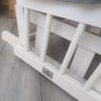 Babylo Brompton rocking chair and stool White / Grey Image 7