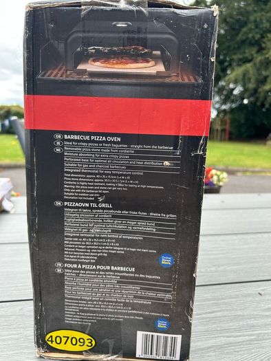Barbecue Pizza Oven