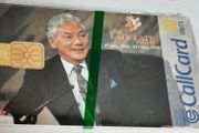 Mint call card Gay Byrne