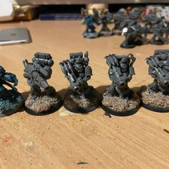 Warhammer 40k Space Wolves Long Fangs x 13