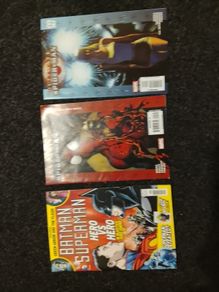 vintage comics spiderman batman/superman