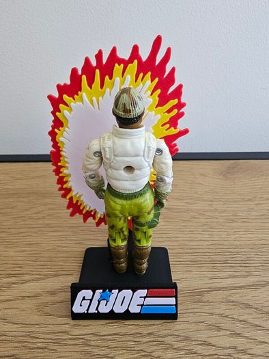 Vintage G.I. Joe 1989 Stalker Actions Figure Collectable 1980s toys