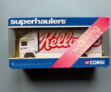 Vintage Corgi - Superhaulers Kelloggs ERF Rigid Truck 2004 1:64 Scale Diecast Model