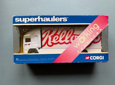 Vintage Corgi - Superhaulers Kelloggs ERF Rigid Truck 2004 1:64 Scale Diecast Model