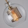 Loft Modern Pendant Light Glass Ball Hanging Lamp for kitchen dinning and living area Image 5