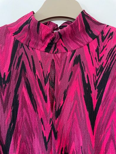 Gallery Ladies Pink Ruched top size 16 New with tags