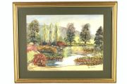 Vintage original watercolour