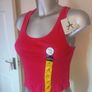 BNWT crop Cerise Atmosphere top size UK14 EU42 Postage included Image 2