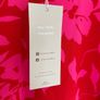 New Emery Rose red and pink floral summer dress size large Image 5