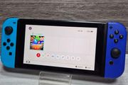 Nintendo Switch V2 32GB Handheld Console With Blue Joy-Cons - Great Condition