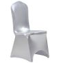 25 pcs Chair Covers Stretch Silver Image 5