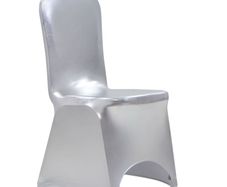 25 pcs Chair Covers Stretch Silver