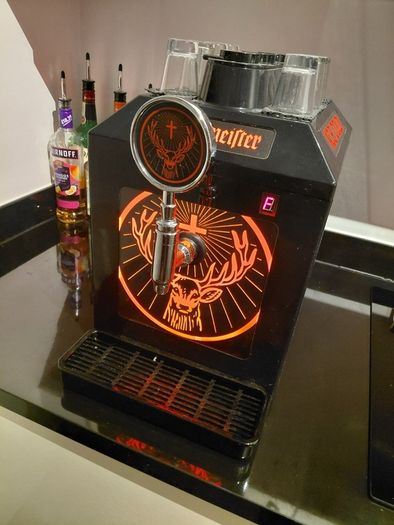 jagermister 3 bottle machine