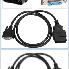 car OBD2 Main Cable OBDII Test Diagnostic Connector Replacement Adapter Cable for Launch CRP123 CRP129