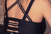 Little Labyrinth Sports Bra black (NEW)