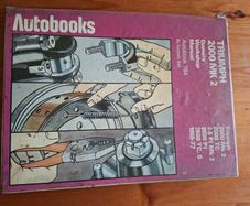 Triumph 2000 Workshop Manual