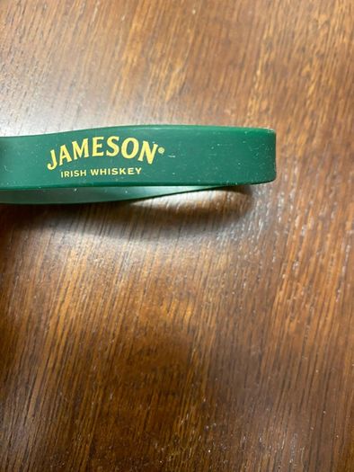 jameson Irish whiskey silicone bracelet band brand new