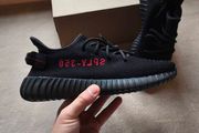Yeezy boost V2 black red  size 9 / 10 uk