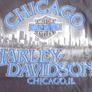 HarleyDavidson Eagle100Years Blue Chicago T/Shirt Image 8