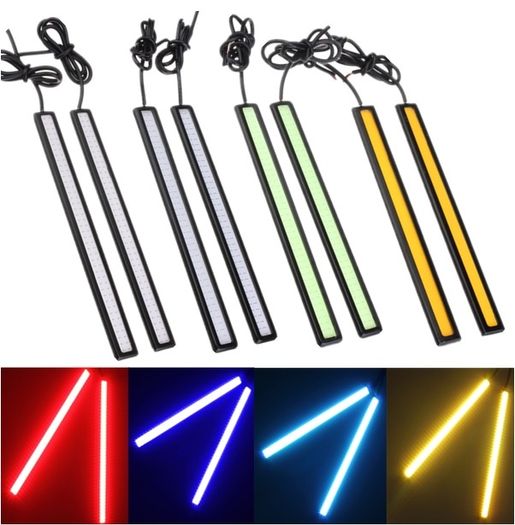 Pair of 17cm Waterproof 84LED COB Car LED Light DRL Fog Driving Lamp Lights