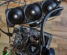 Tempest 360mm Liquid CPU Cooler Black